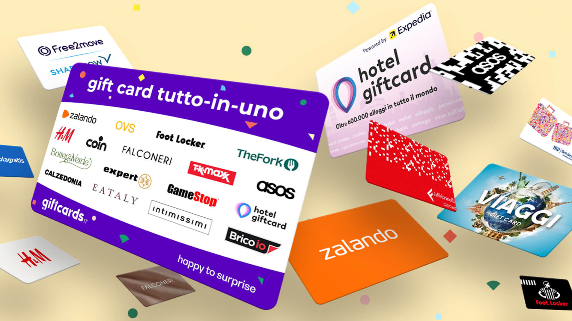 Le 10 migliori gift card in Italia